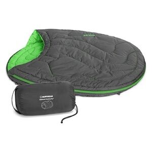 Ruffwear Gray and Green Sleeping Bag and Sleeping Pad